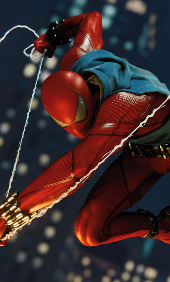 Scarlet Spider Schwingende Aktion