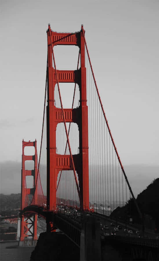 lineAndroid San Francisco baggrund sky uklart skyline