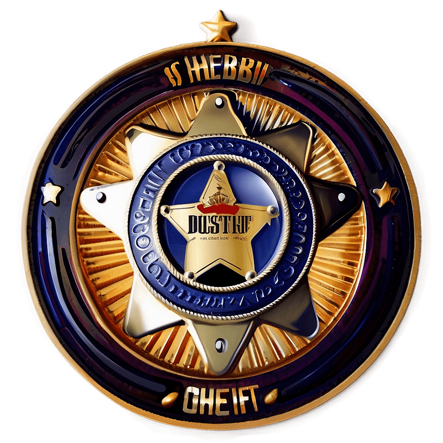 Sheriff Badge PNG uci97