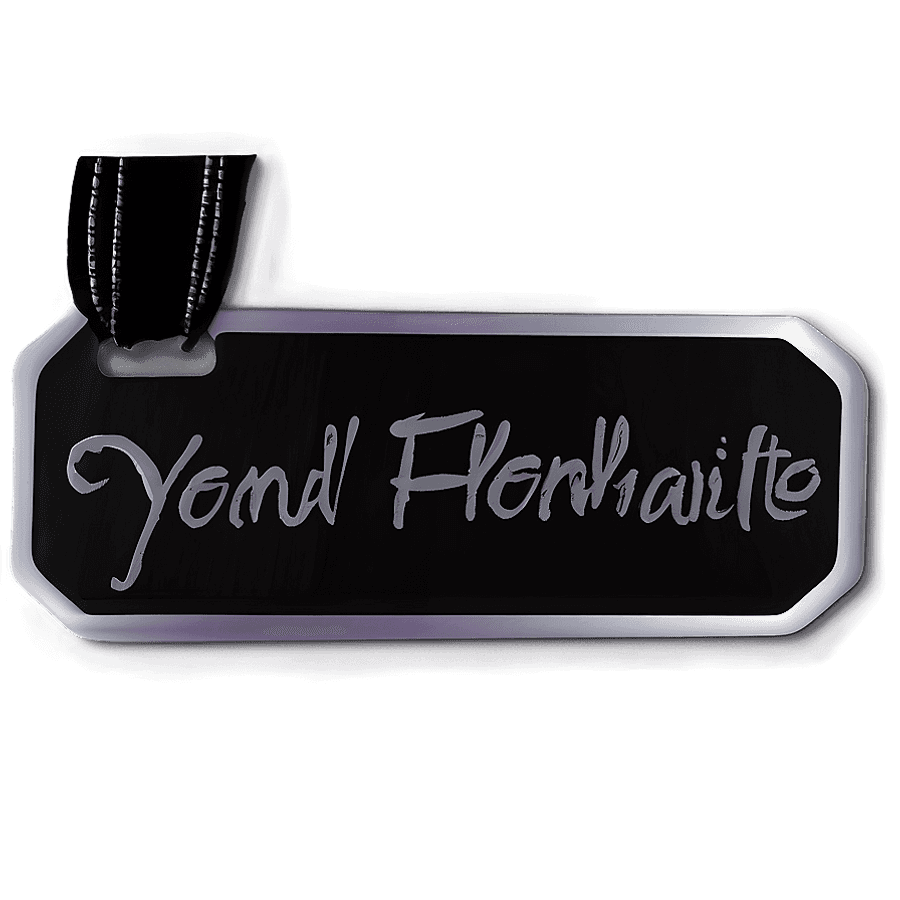 Handwritten Name Tag Style PNG 05252024