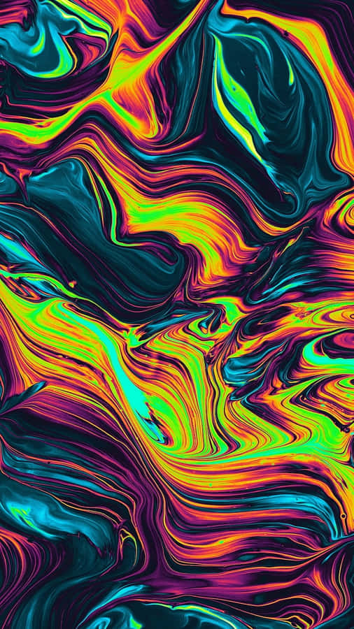 Vibrante psychedelische Wirbel