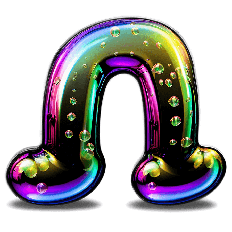 Bubble Letter Art PNG 05252024
