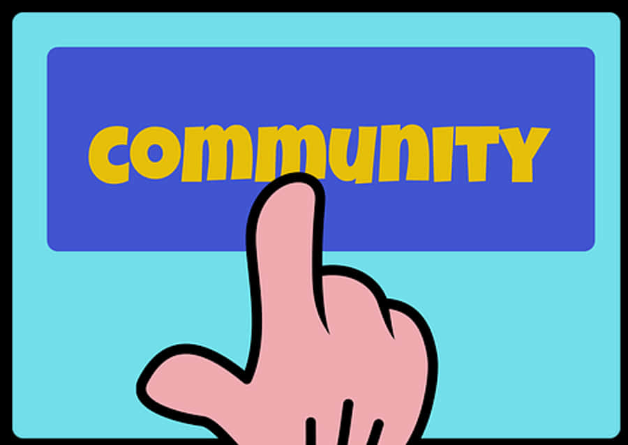 Community Button Press