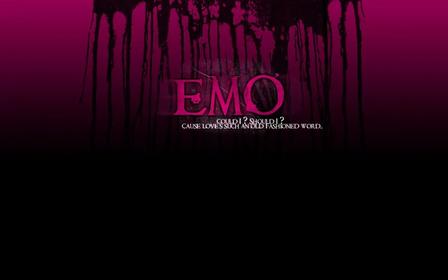 Pink Emo Quote wallpaper