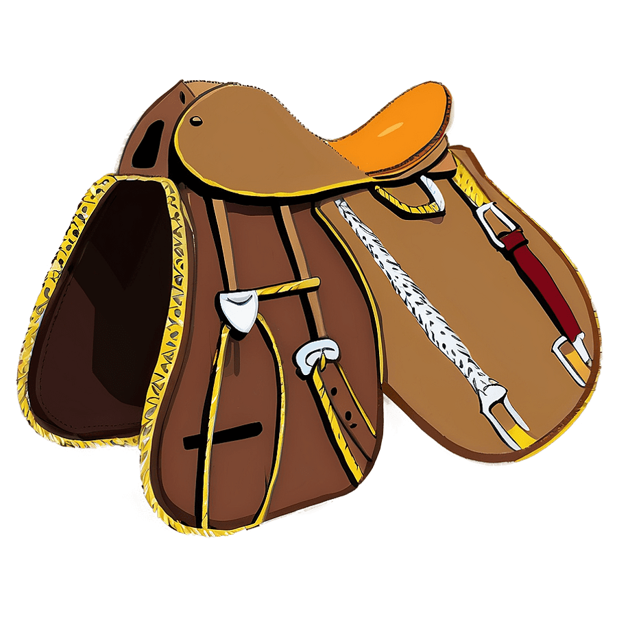 Brown Saddle PNG sbi