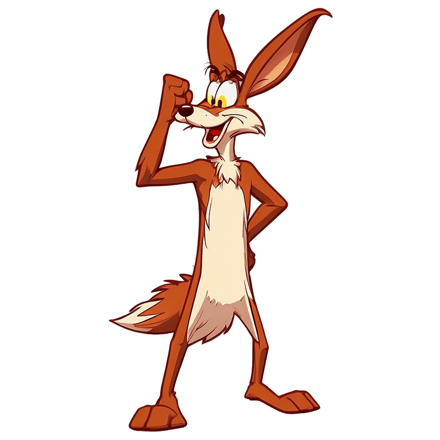Wile E Coyote Unlucky Star PNG 75