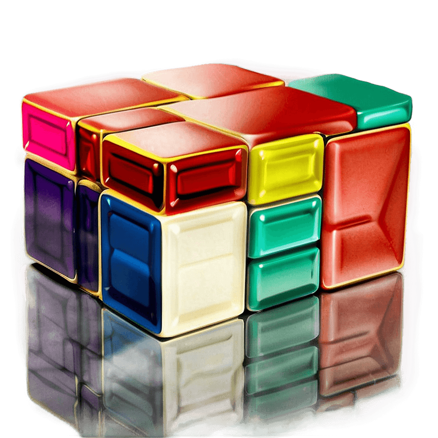 Cube Blocks PNG cgj89