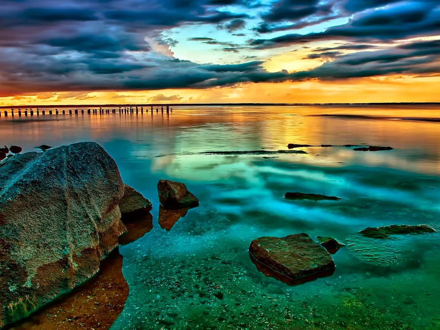 Sunset Sky Background