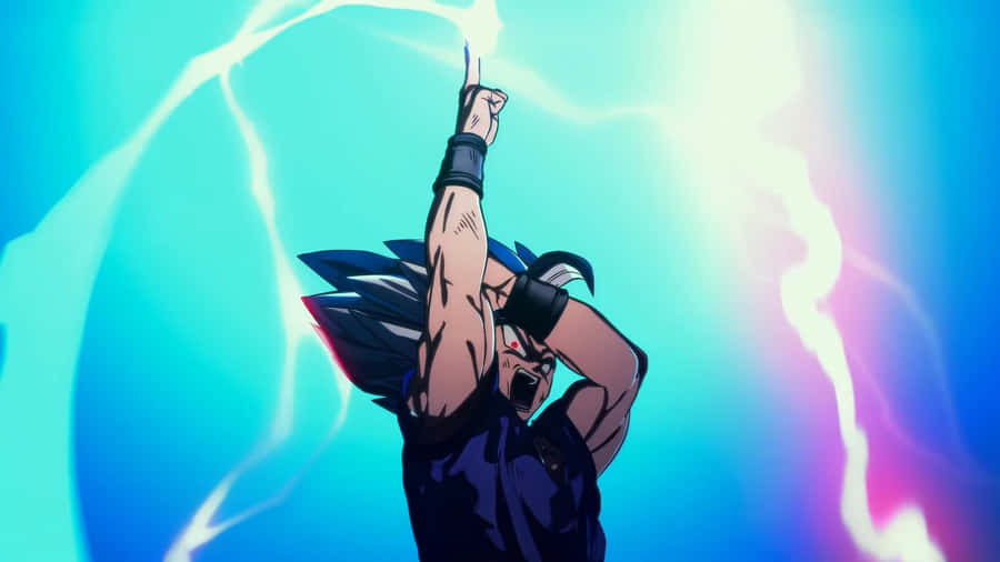 Gohan Liberando Poder Cena de Anime