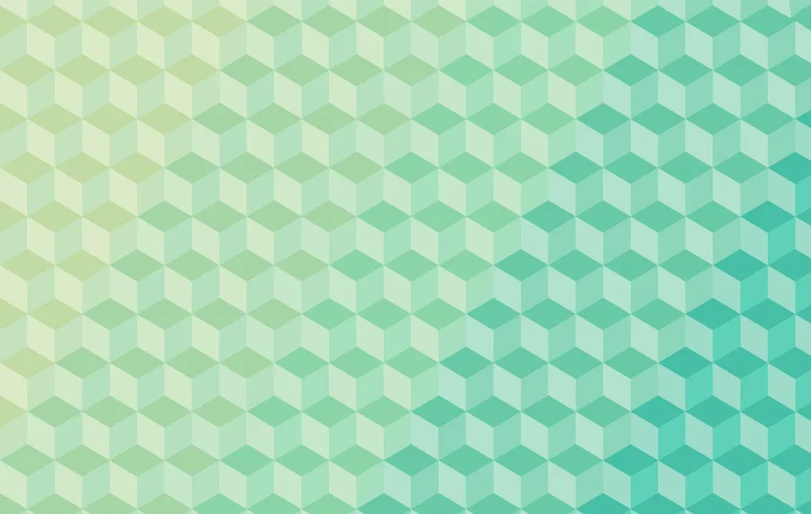 3D cube cool pattern wallpaper