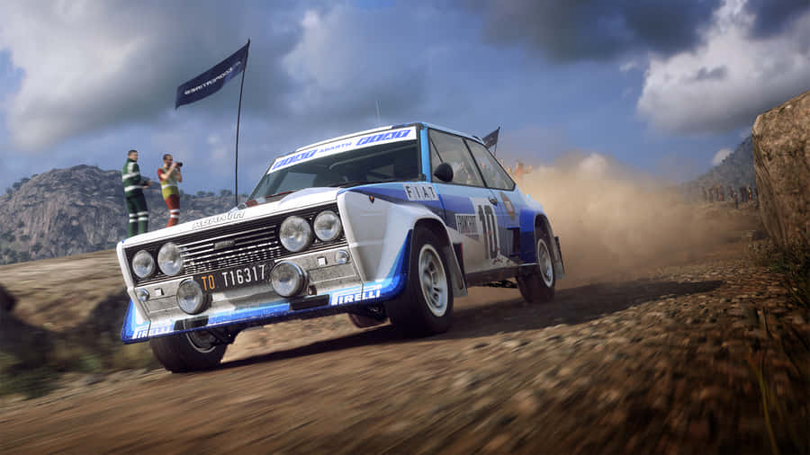 Abarth Rally Bedste Grus Rally Baggrund