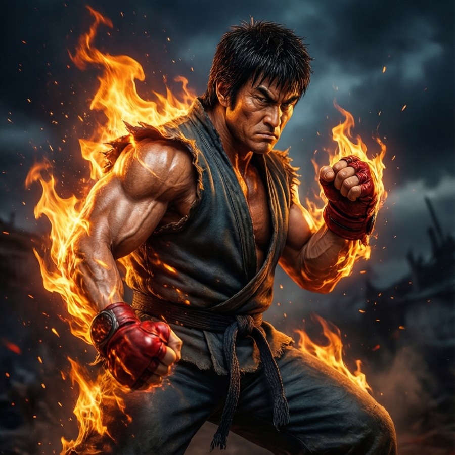 Uppercut Berapi Wallpaper