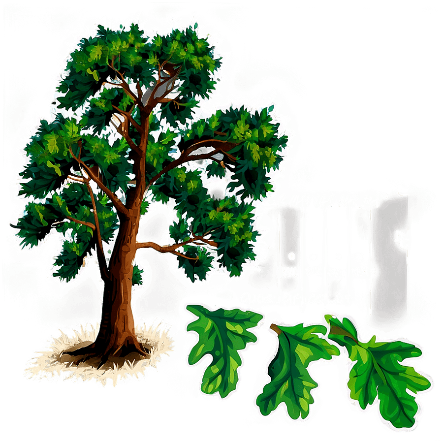 Oak Tree Branches PNG 62