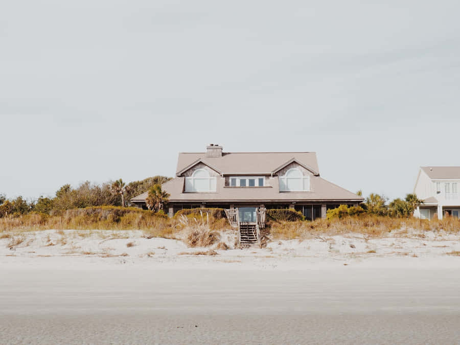 Casa sulla Spiaggia in Stile Nonna Costiera