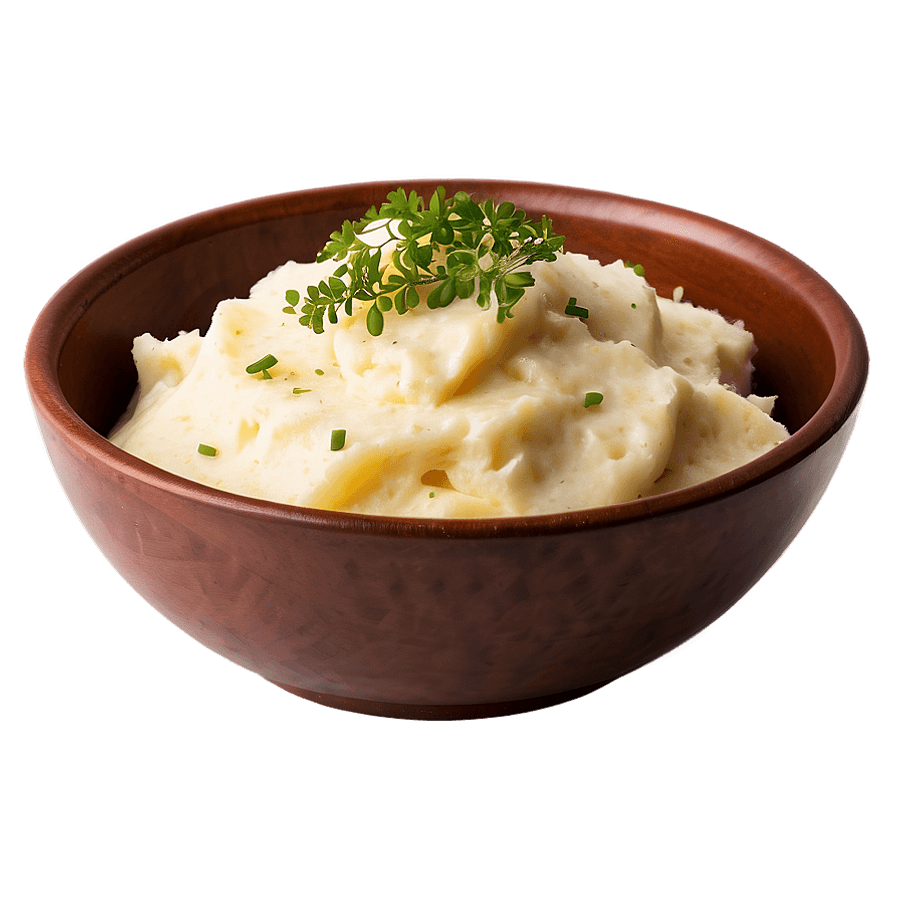 Skin-On Mashed Potatoes PNG vol