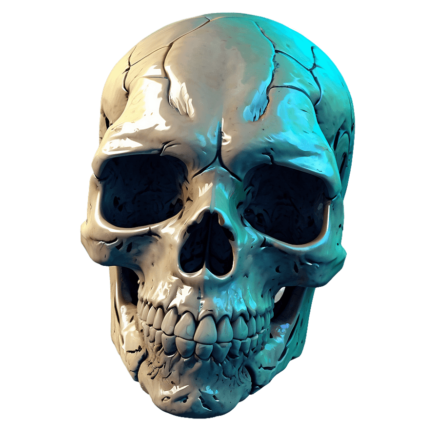 Underwater Skull Scene PNG 53