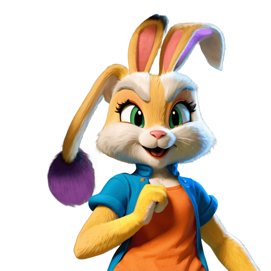 Lola Bunny Heroic Stance PNG eae65