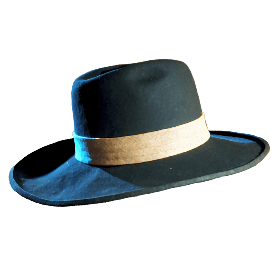 Pilgrim Hat Silhouette PNG xvq52