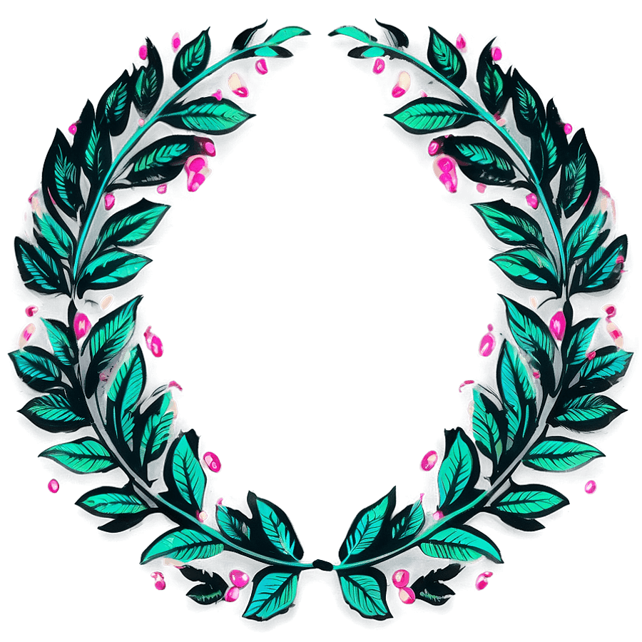 Roman Laurels Clipart PNG 06292024