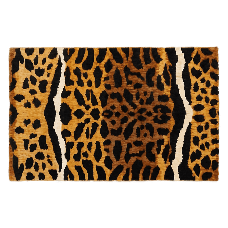 Animal Print Rug PNG vdv5