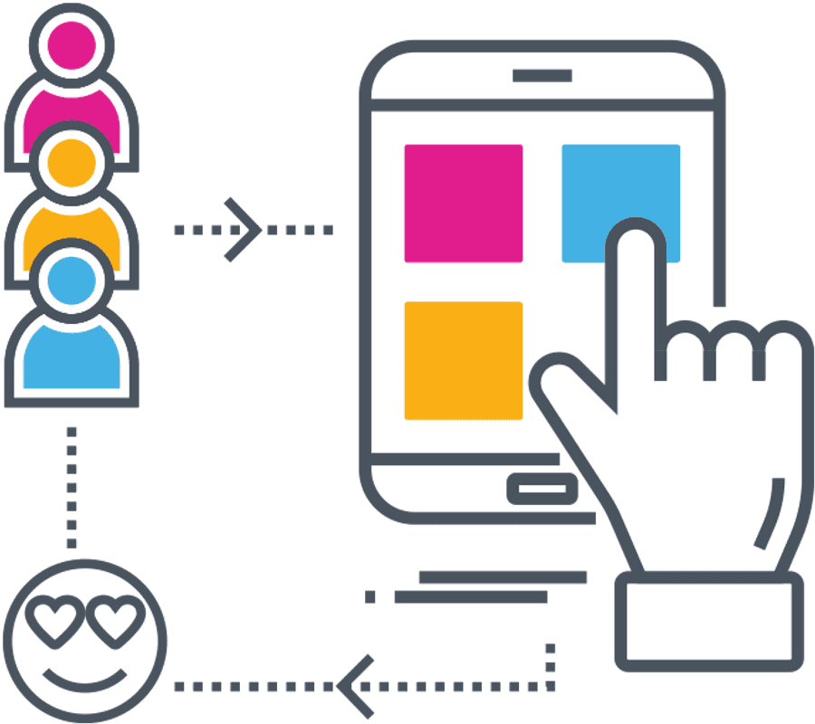 User Interface Interaction Graphic PNG