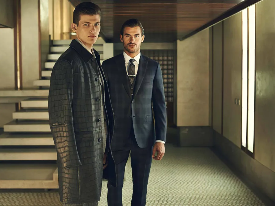 Patterned Brioni Suits