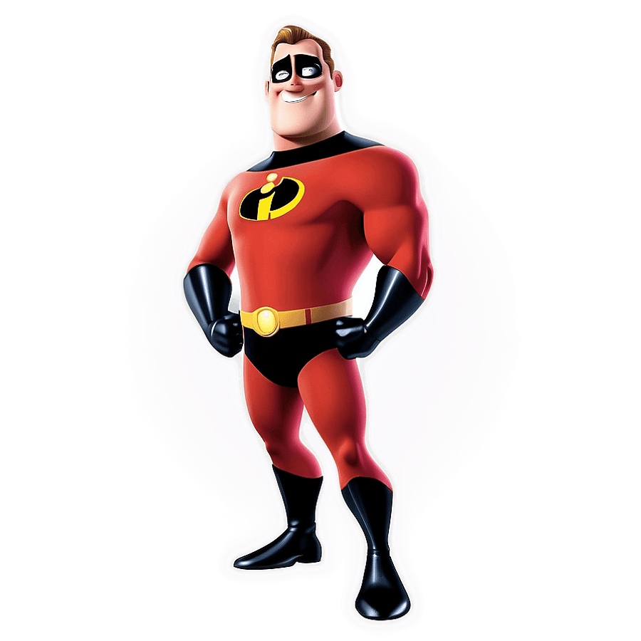 Mr Incredible Family Hero PNG 06232024