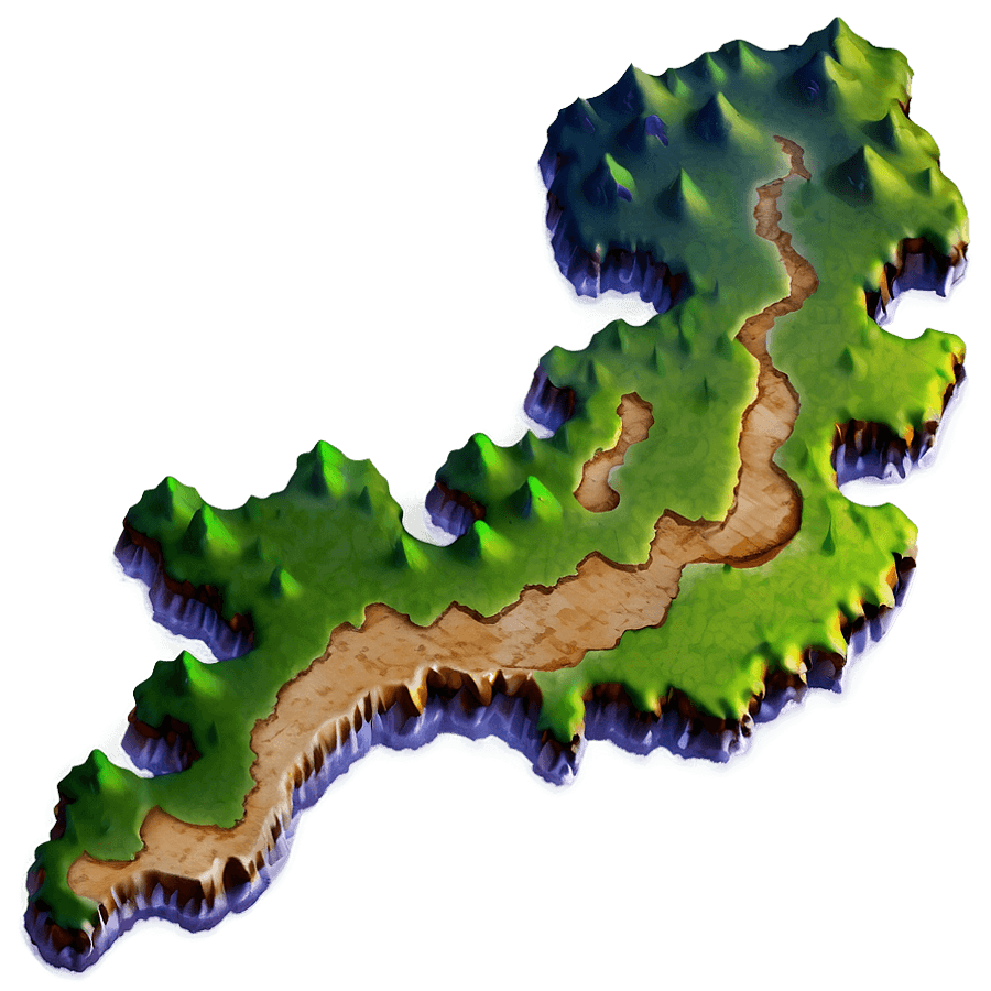 Fantasy Map Icon PNG 05252024