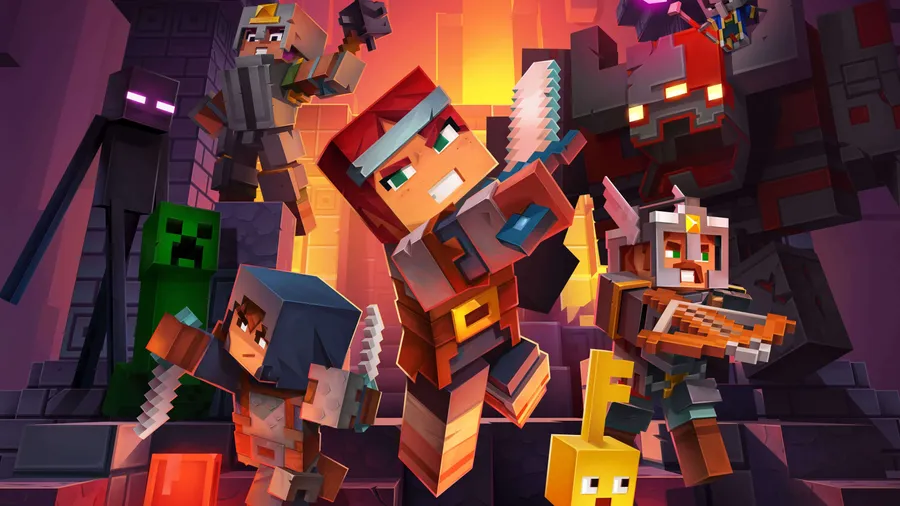 Moving Minecraft Dungeons