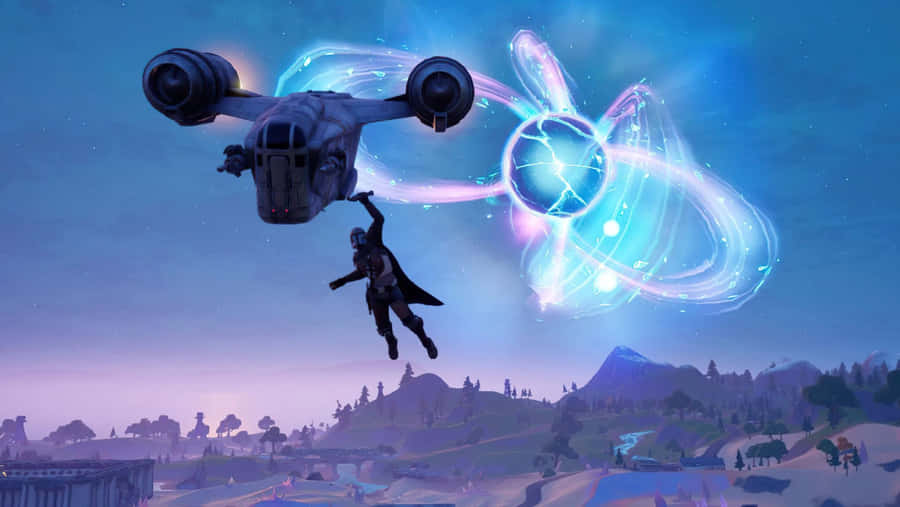 Fortnite Kapitel 2 Rift Fallschirmsprung