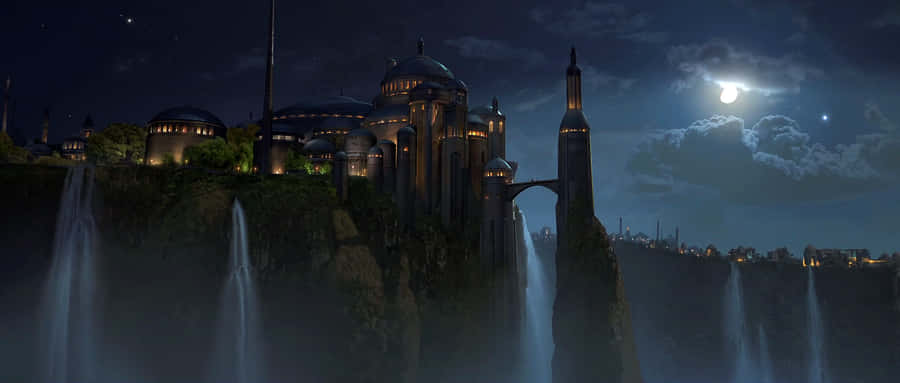 Tramontosereno sul Palazzo Reale di Naboo
