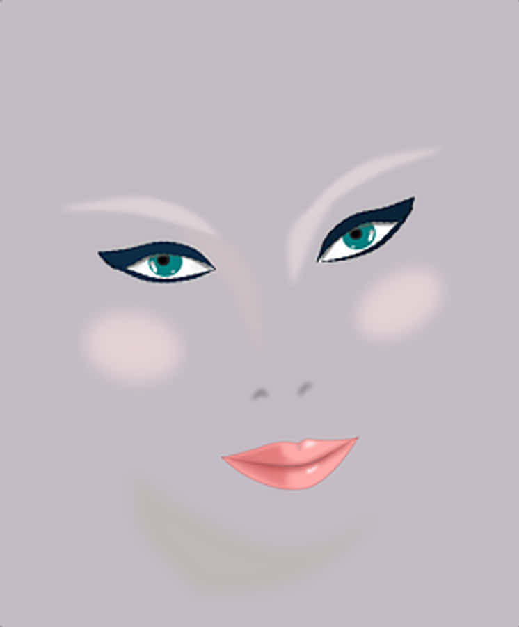 Abstract Face Illustration