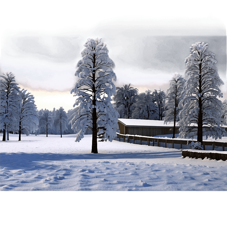 January Winter Wonderland PNG 19