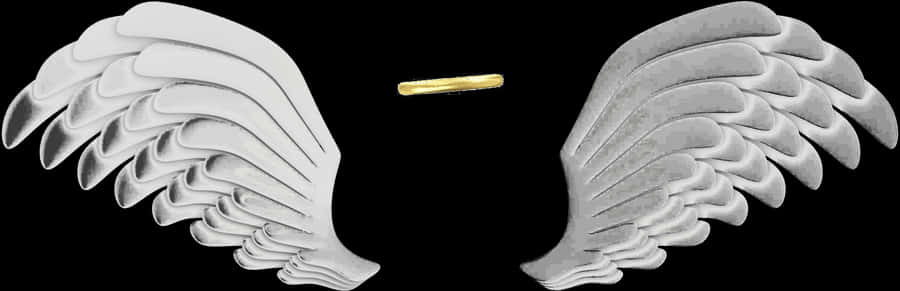 White Wings Png Transparent Image - Transparent Background Angel Wings Png, Png Download
