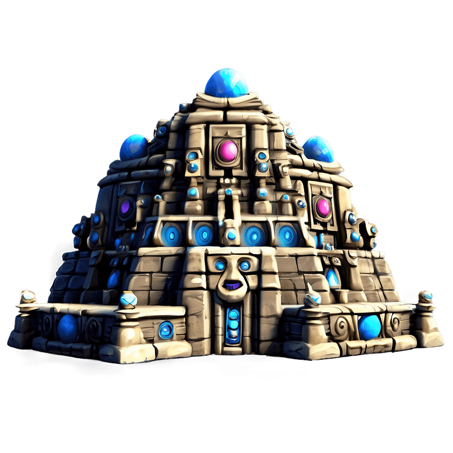 Dreamcore Ancient Temple PNG 72