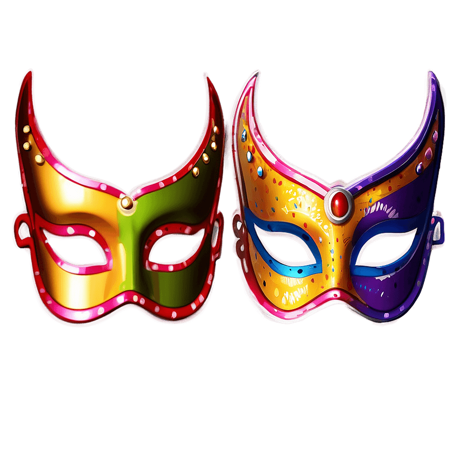 Theme Mardi Gras Mask PNG tkv