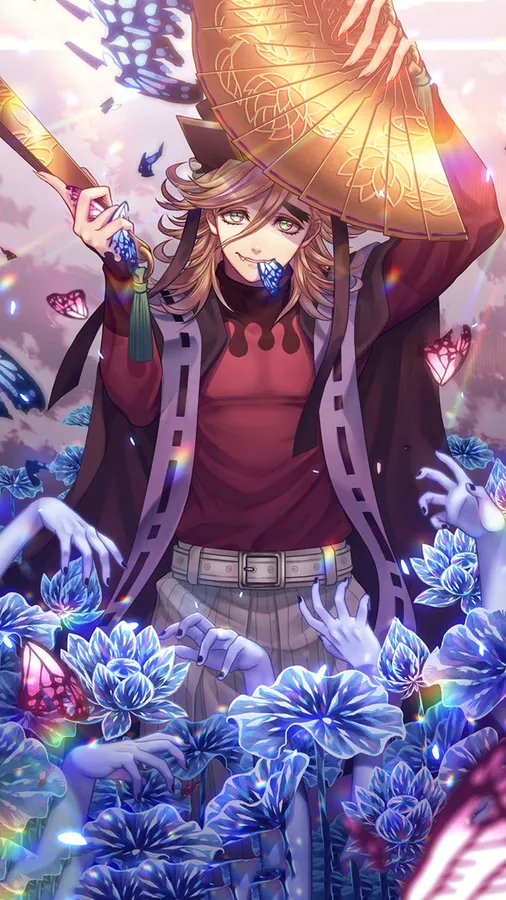Powerful Demon Douma wallpaper