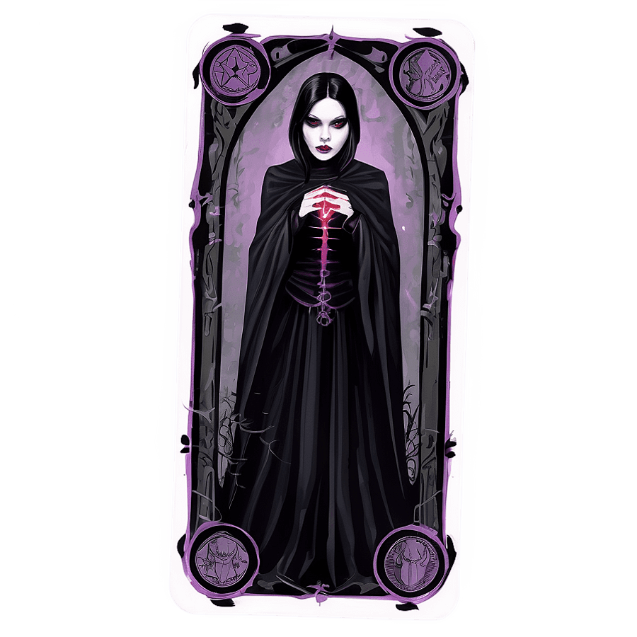 Mystic Goth Tarot PNG odf47