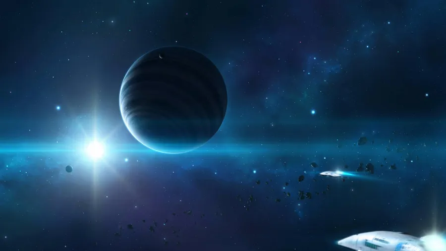 4k Space background