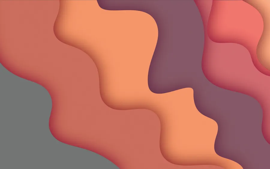Abstract Waves Backdrop