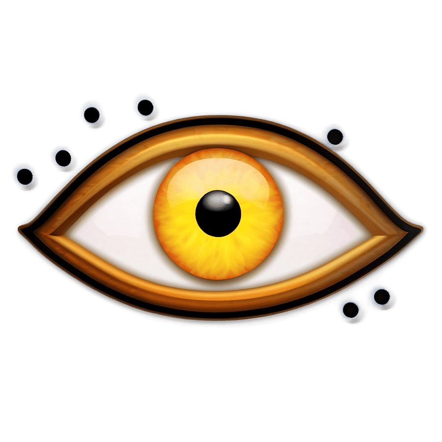 Eye Emoji for Decoration PNG 05262024