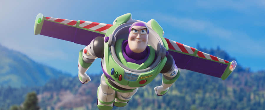 Toy Story Buzz Lightyear Flying