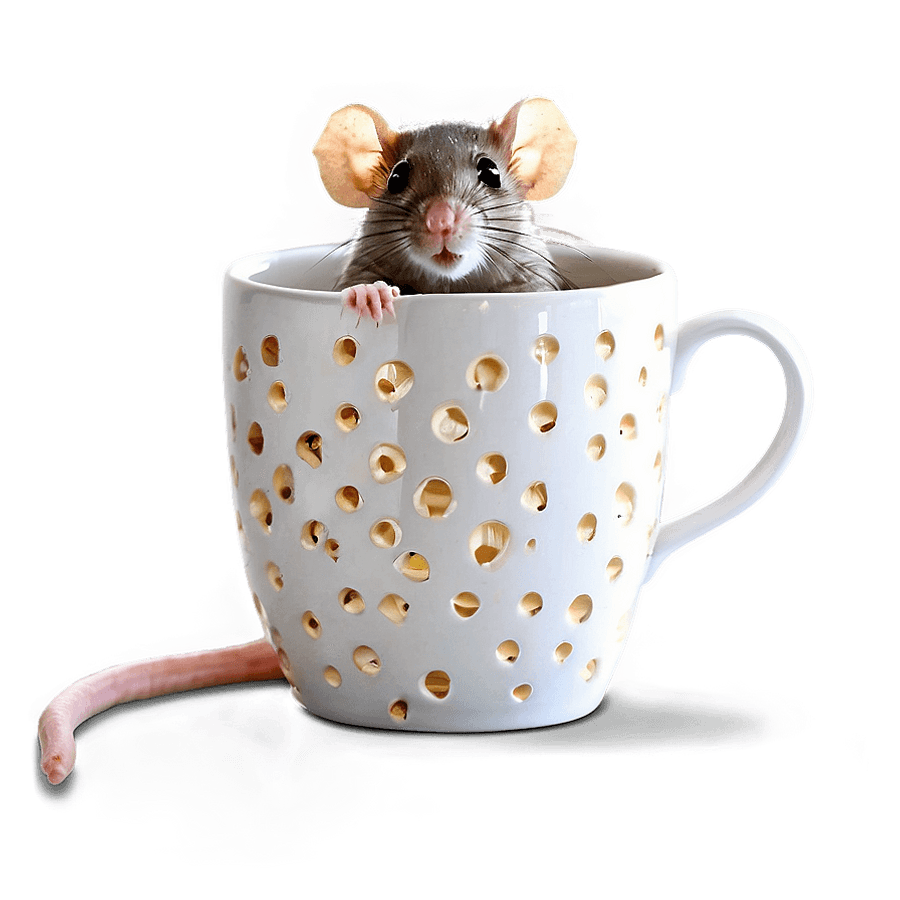Rat in Cup PNG hyk