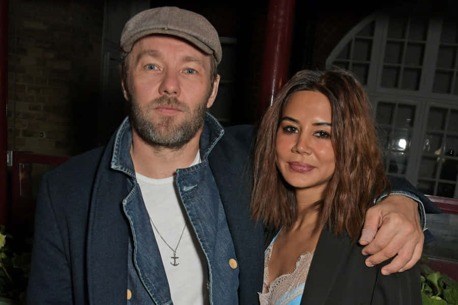 Joel Edgerton mit weiblicher Begleitung