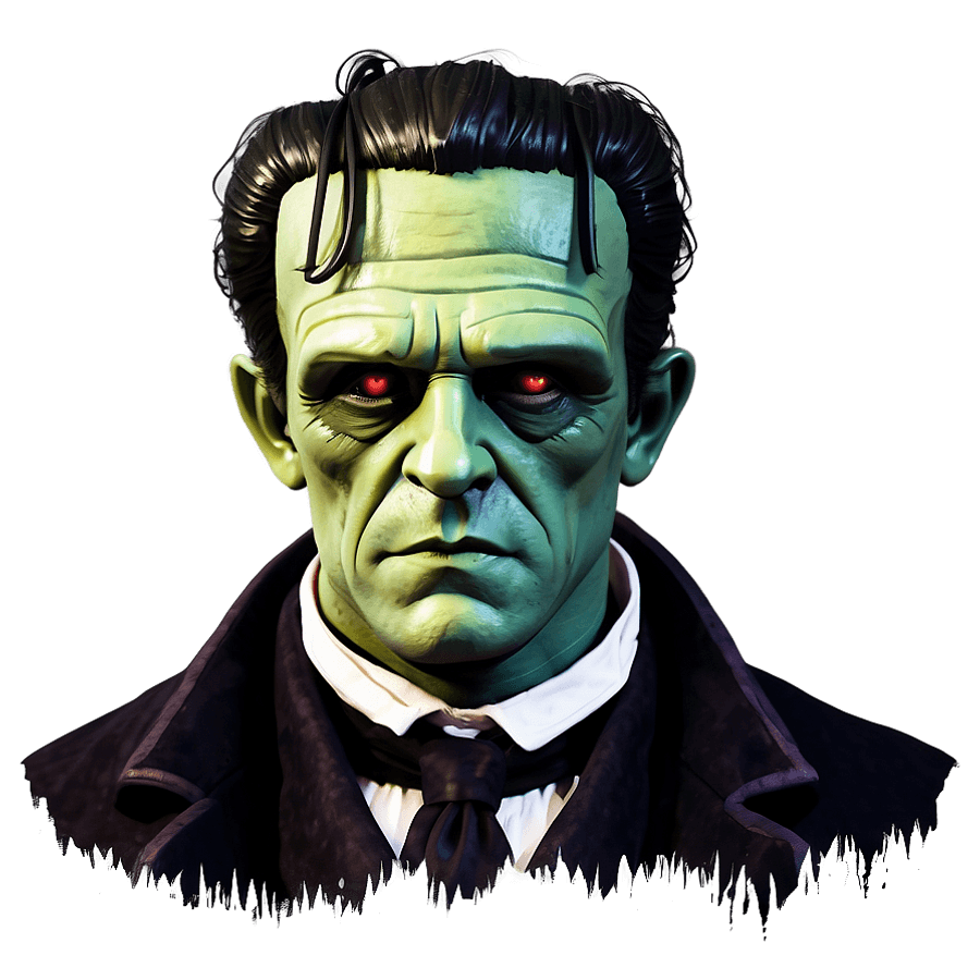 Gothic Frankenstein Artwork PNG 05252024