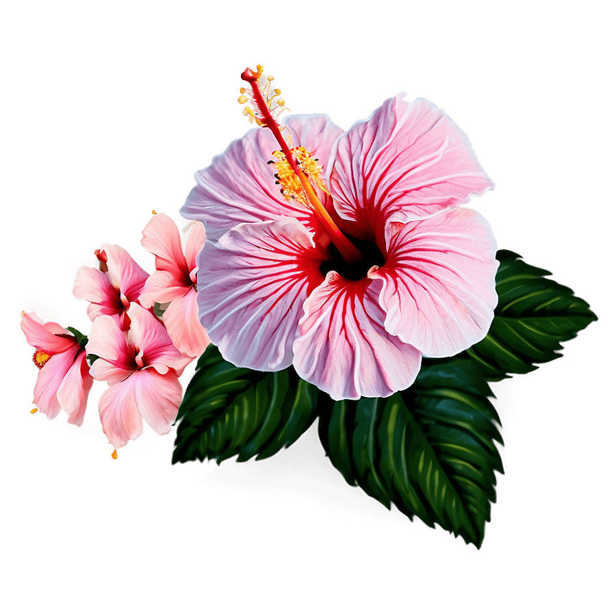 Hibiscus Beauty in Nature PNG xvk60