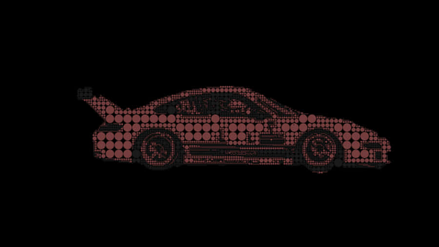 Abstract Race Car Design