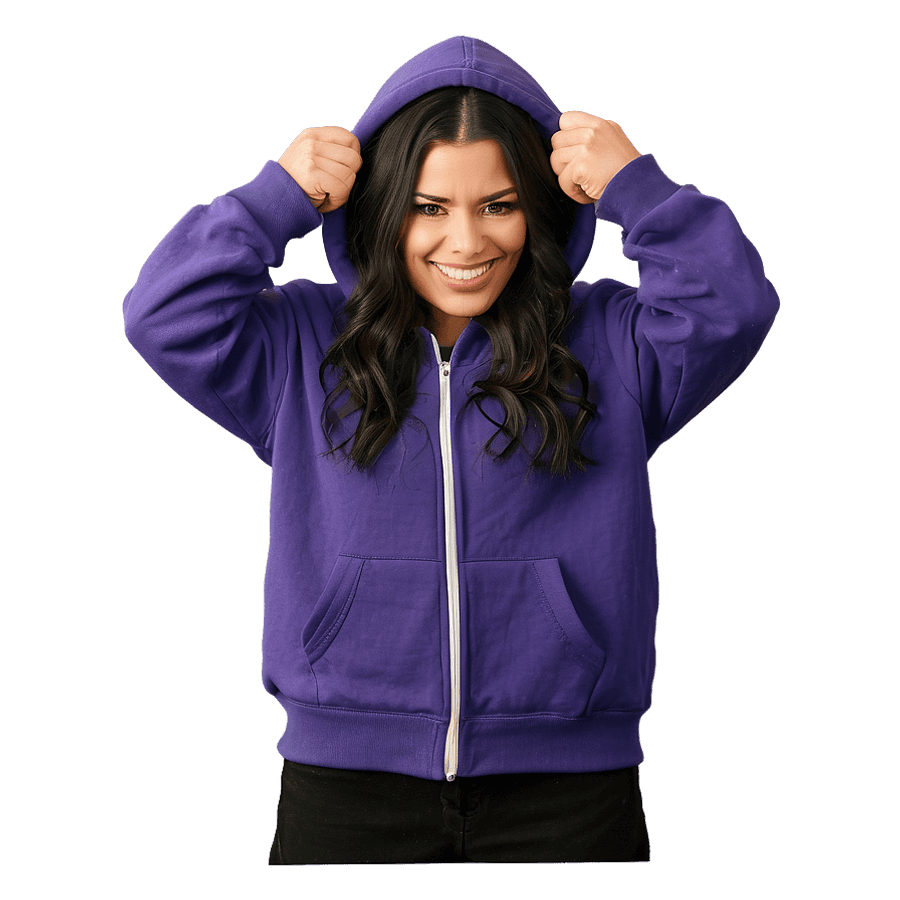 Snug Purple Hoodie Representation PNG 06292024