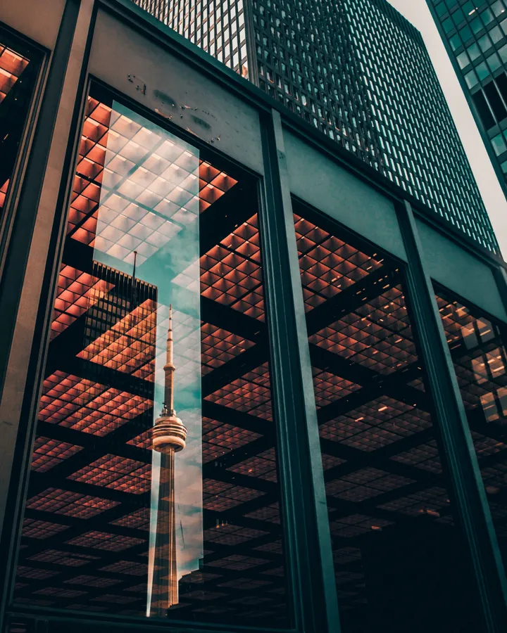 CN Tower Reflection