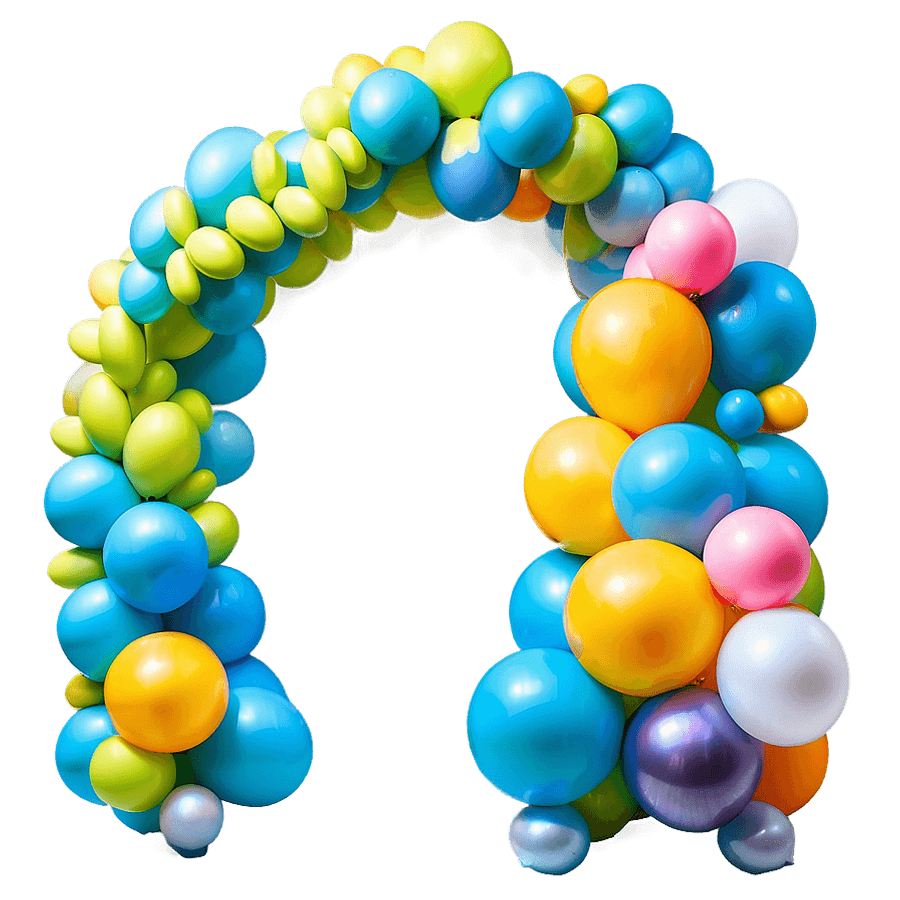 Balloon Garland Installation Guide PNG 06282024